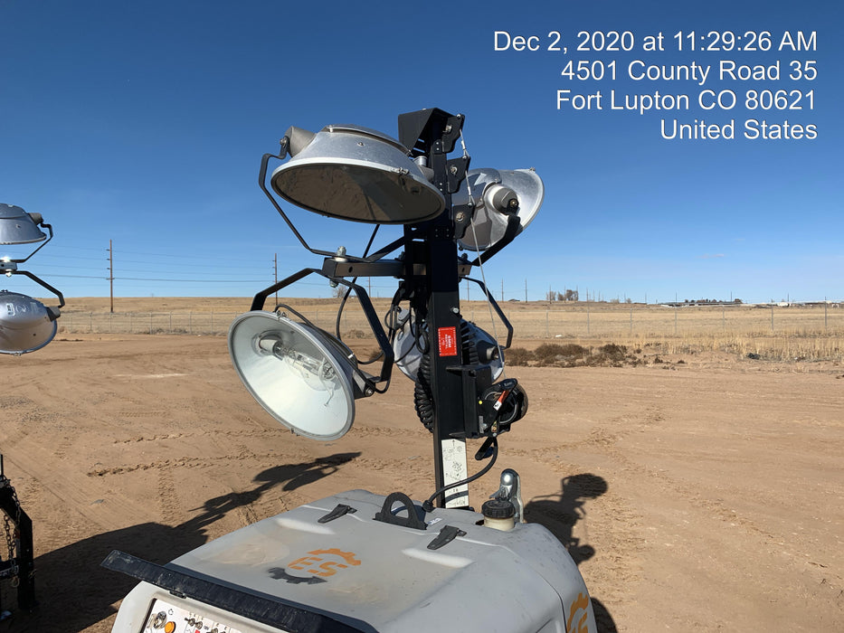 Wacker Neuson LTV6K-MH Wacker Neuson LTV6K Mobile Light Tower w/Fuel Level Sensor Installed
