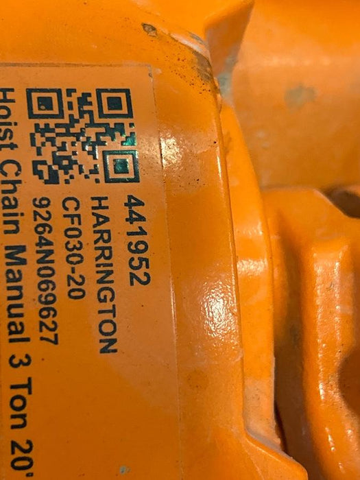 2024 HARRINGTON CF030-20