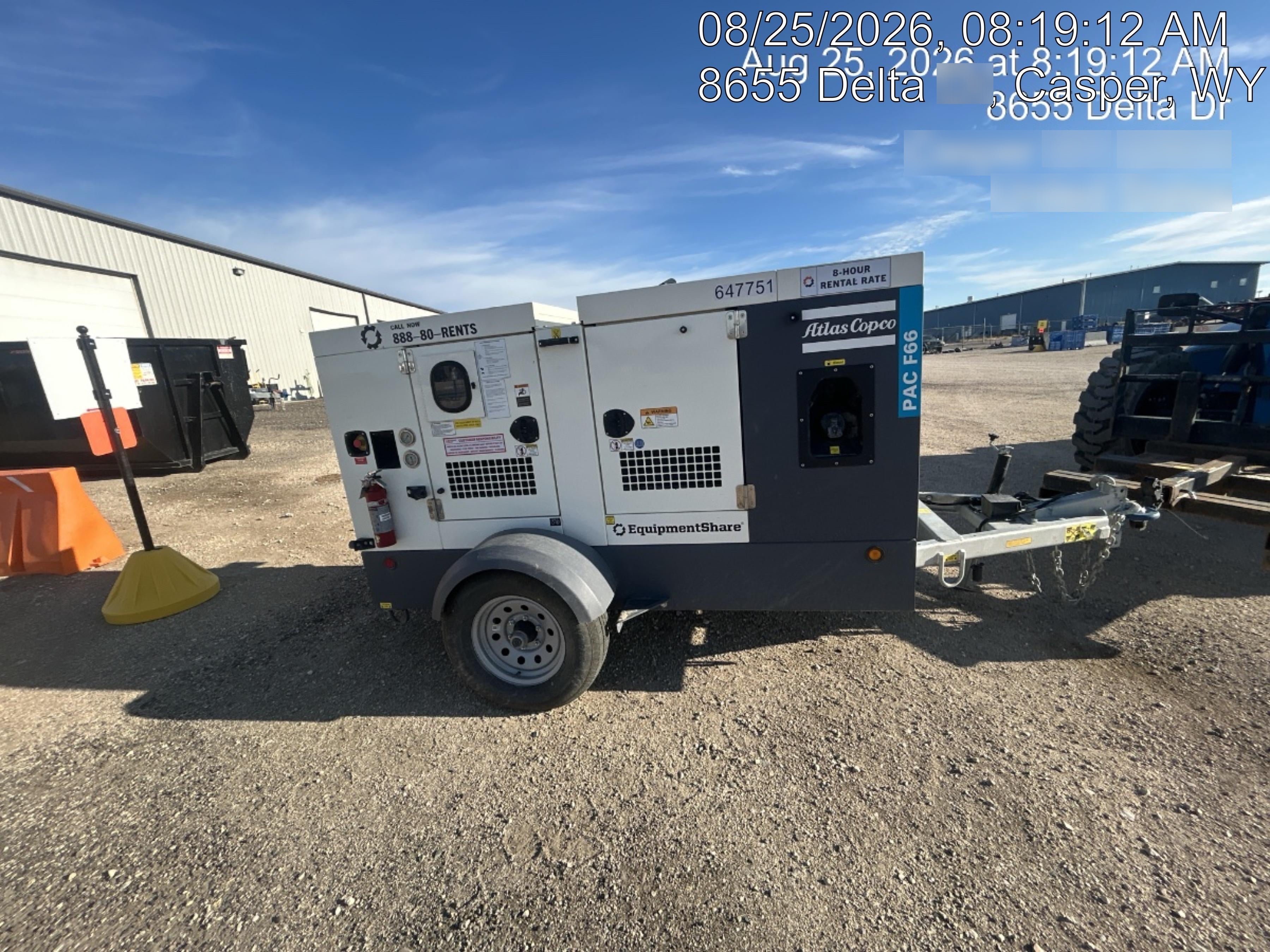 2026 ATLAS COPCO PAC F66 KD-S