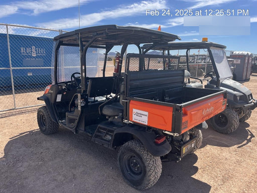 2022 Kubota RTV-X1140W-H Plastic Canopy, Windshield Acrylic Clear, LED Strobe Light, Wire Harness Kit, Back up Alarm
