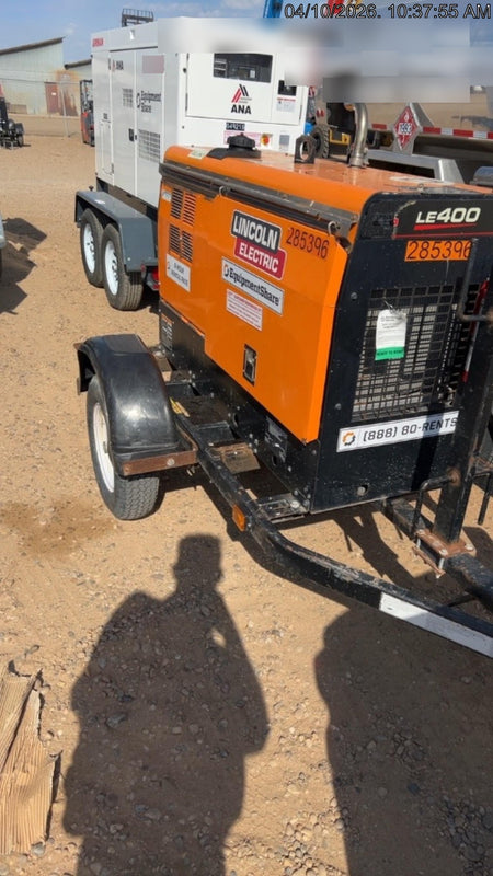 2022 Lincoln Electric LE400 Kubota V1505, Trlr, Cable Rack, Light Kit, ES Decals, T3