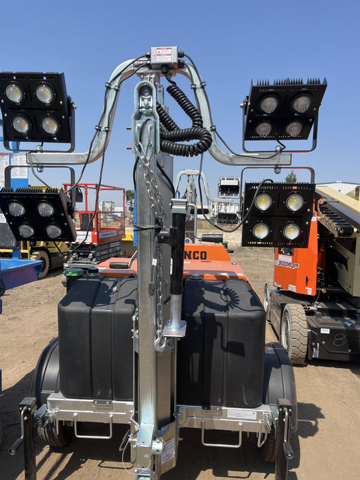 2024 Wanco WLTT-4MM4K Diesel, Deep Sea Controller, Shore Power Plug, Auto Start, (4) 350W LED Floodlights, 4kW Generator, 60 Gal Fuel Tank, 2" Ball, T3