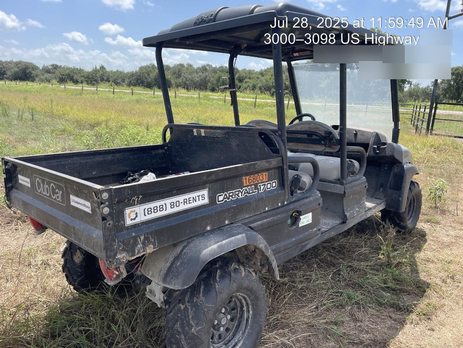 2021 Club Car CA1700D Canopy, Diesel, 4 Passenger