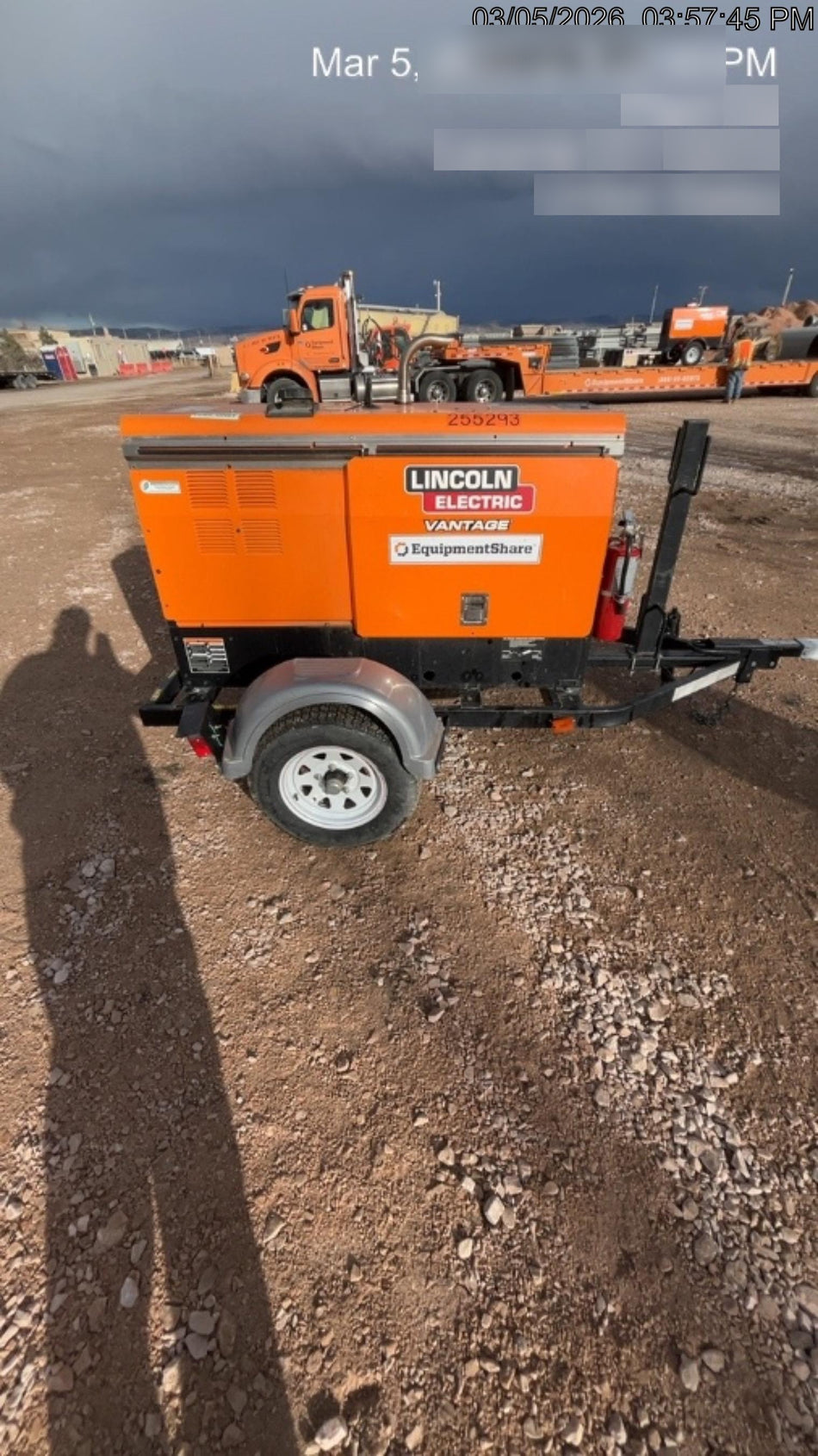 2022 Lincoln Electric LE400 Kubota V1505, Trlr, Cable Rack, Light Kit, ES Decals, T3