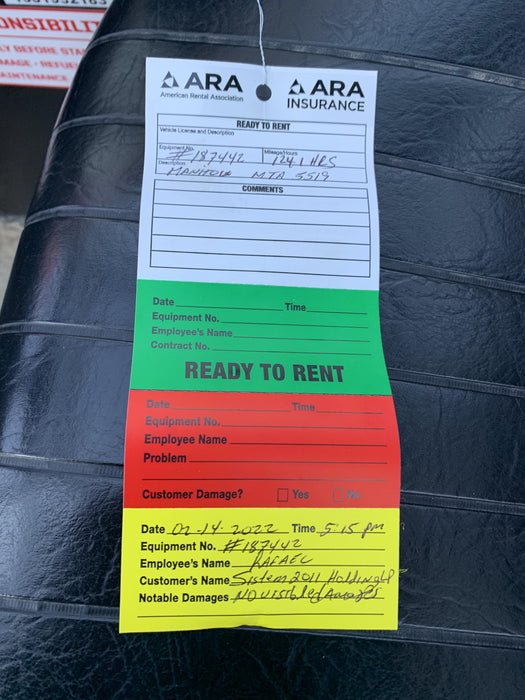 2021 MANITOU MTA5519