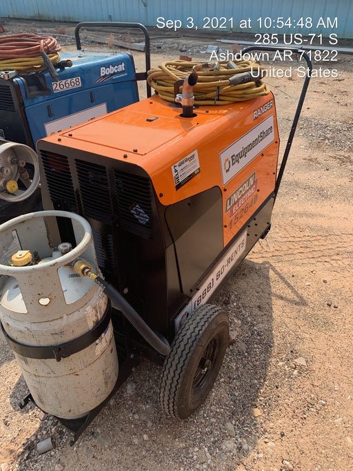 2021 Lincoln Electric Ranger 305 LPG LPG One-Pak (includes undercarriage, tank holder & tank strap) ORANGE