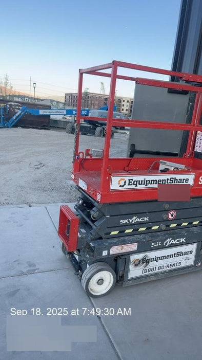 2019 Skyjack SJIII-3219 Standard Options