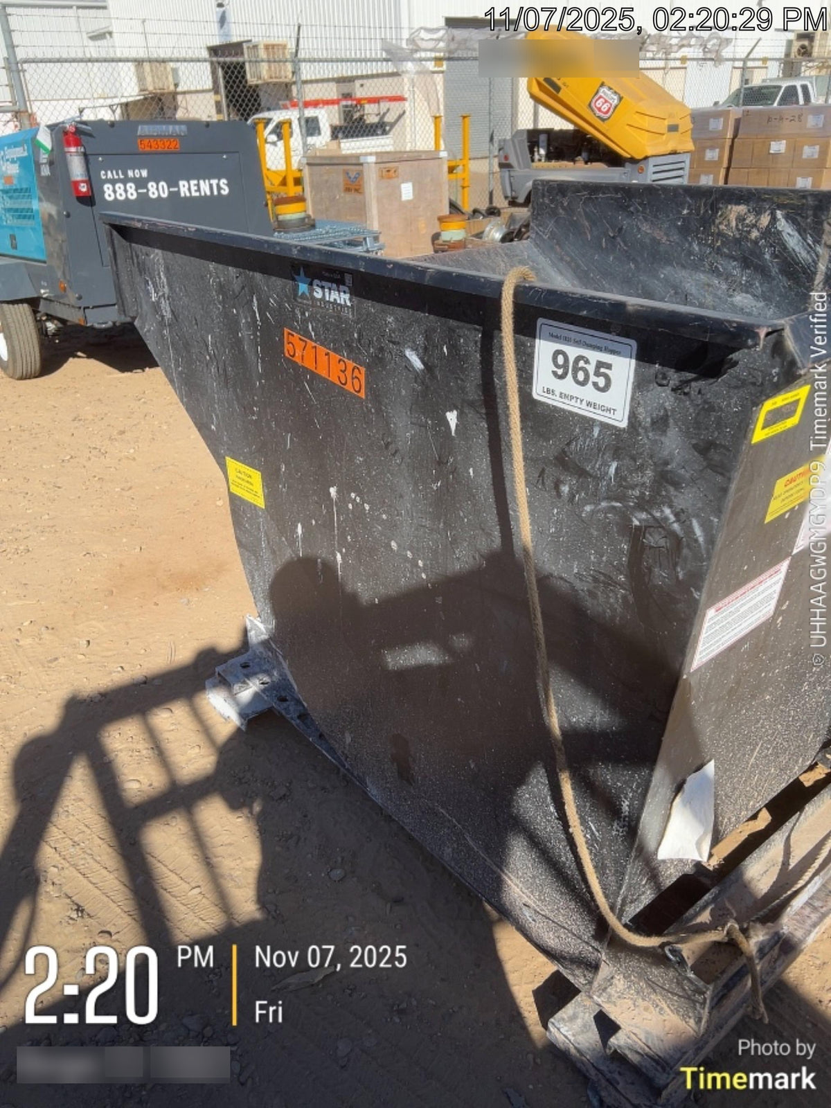 2025 STAR INDUSTRIES M-1820 - Self-Dump Hopper