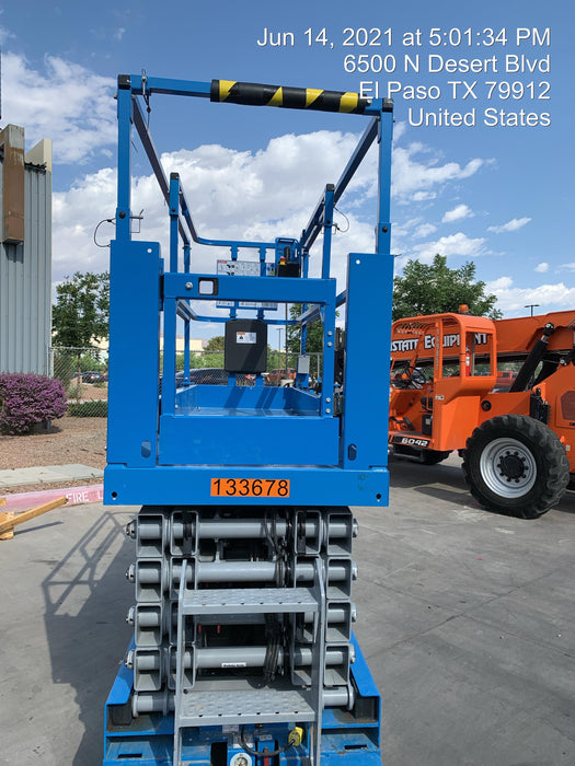 2021 Genie GS-3232 Electric Drive, NM Sld Tires, Bcn, EST