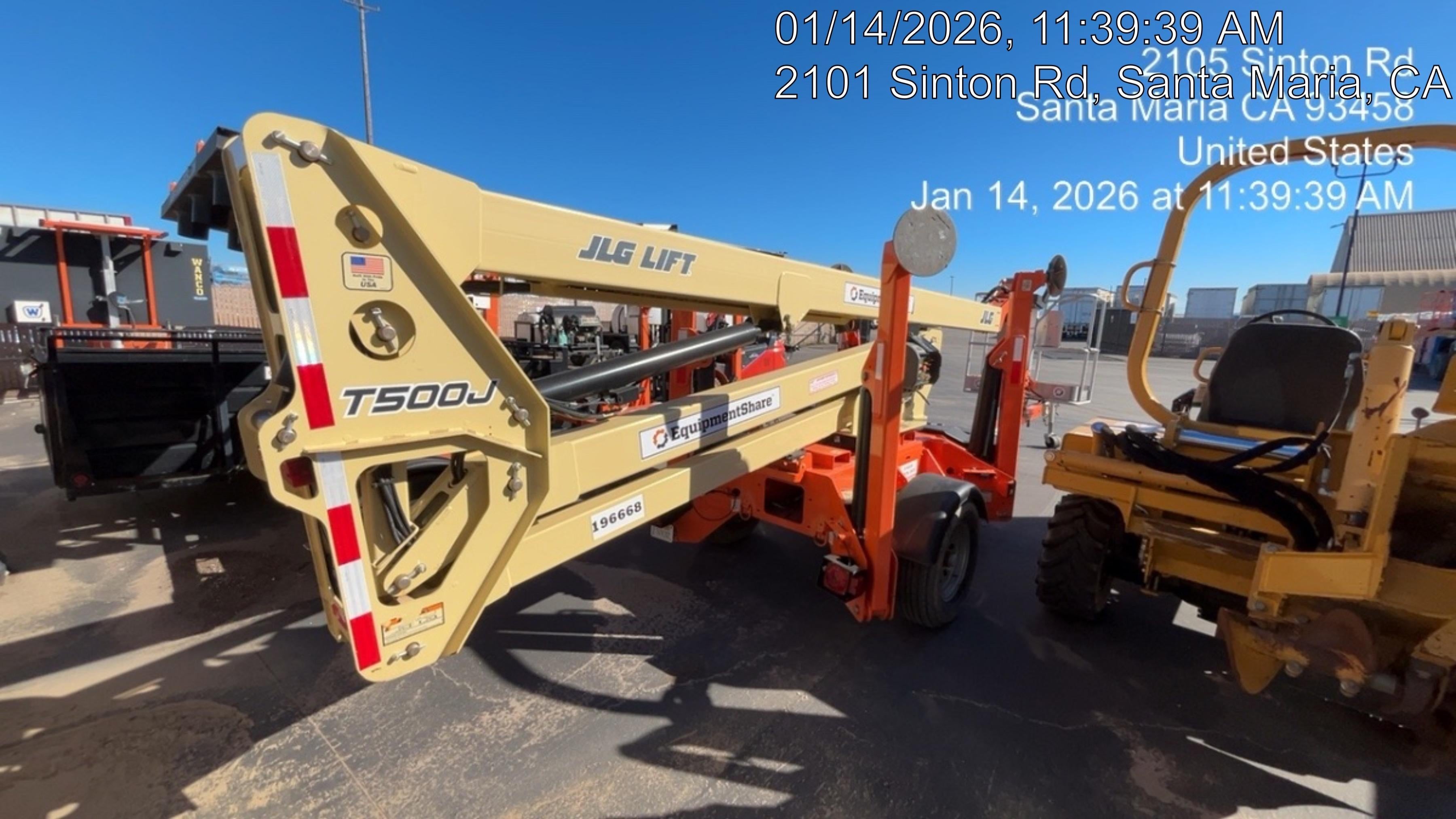 2021 JLG T500J