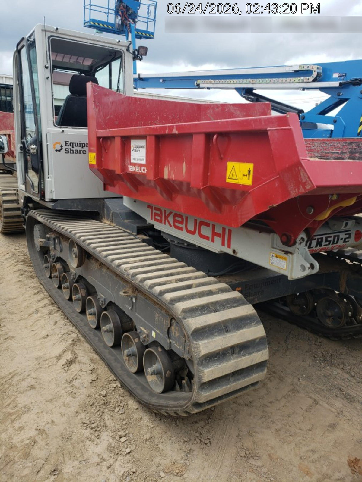 2025 TAKEUCHI TCR 50-2CR