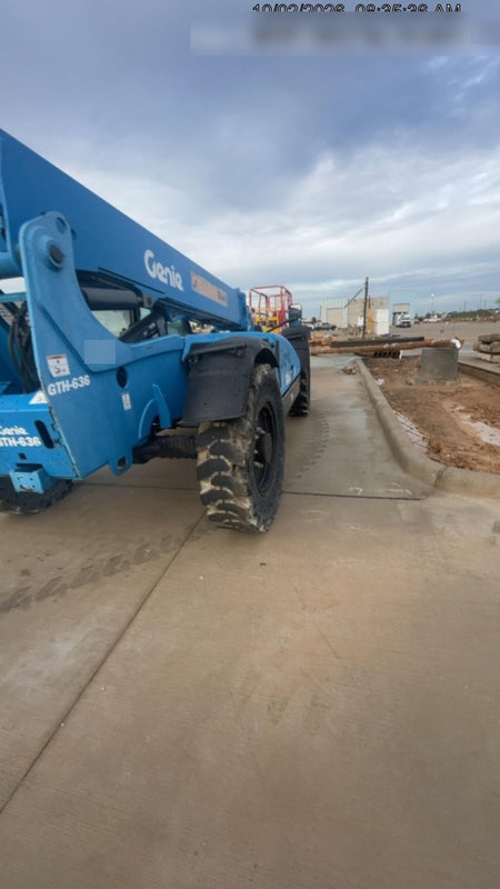 2018 Genie GTH-636 Genie GTH-636 w/Enclosed Cab w/HVAC, Work Lights, Solid Tires, Beacon, 48" Carriage and Forks