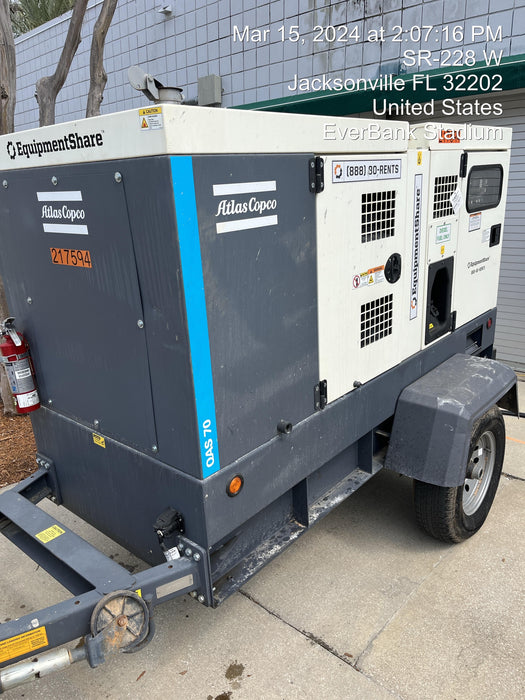 2022 ATLAS COPCO QAS 70