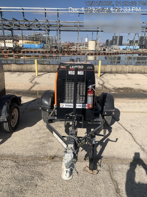 2023 Lincoln Electric LE400 Kubota V1505, Trlr, Cable Rack, Light Kit, ES Decals, T3