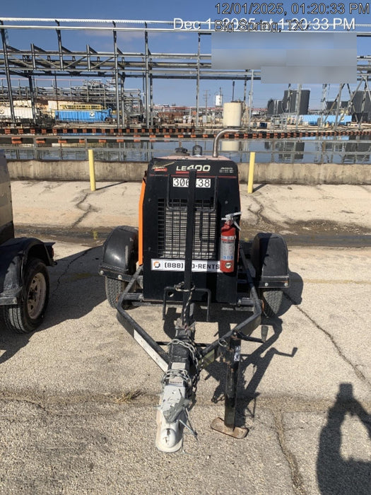 2023 Lincoln Electric LE400 Kubota V1505, Trlr, Cable Rack, Light Kit, ES Decals, T3