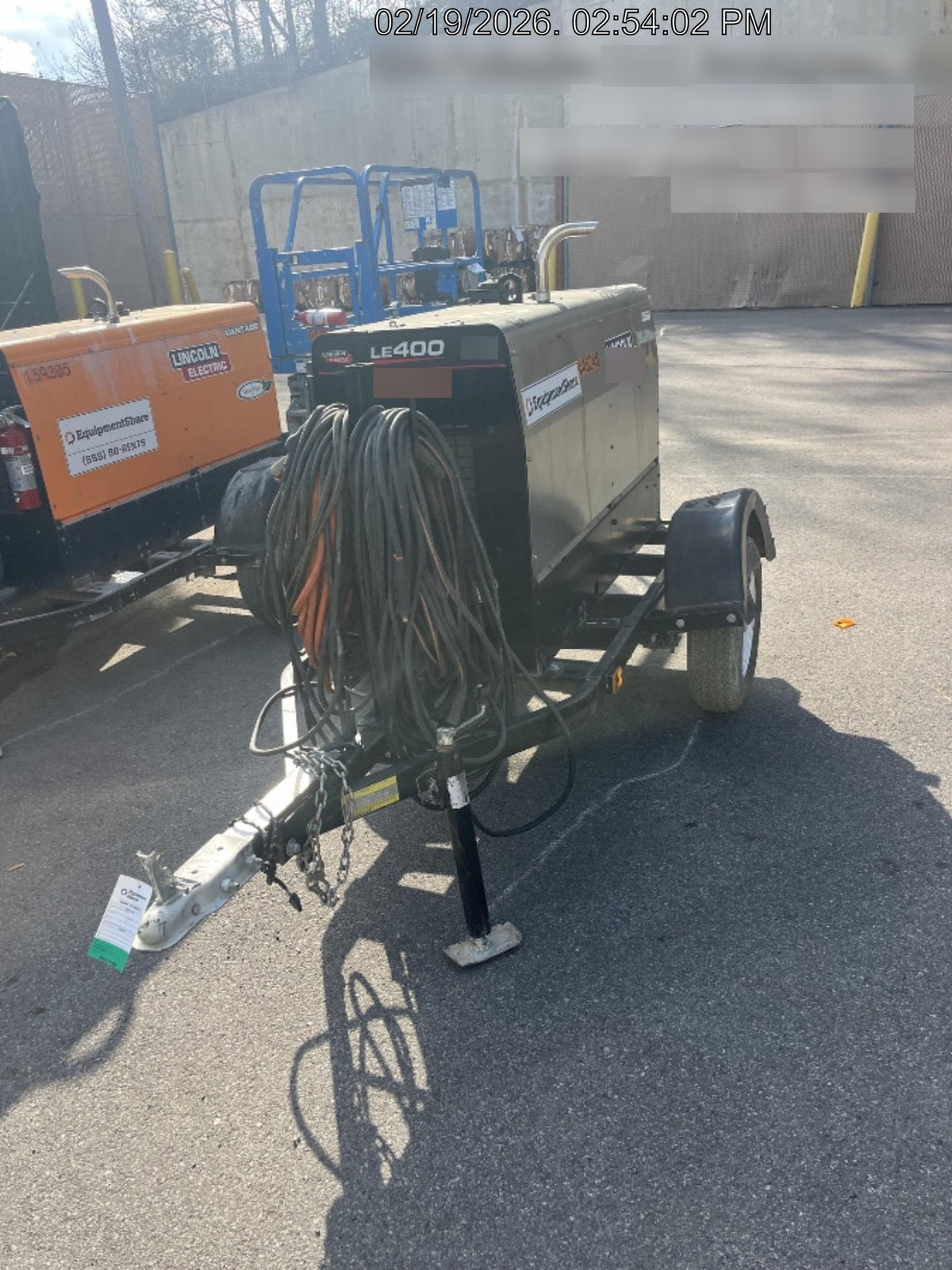 2024 Lincoln Electric LE400 Kubota V1505, Trlr, Cable Rack, Light Kit, ES Decals, T3