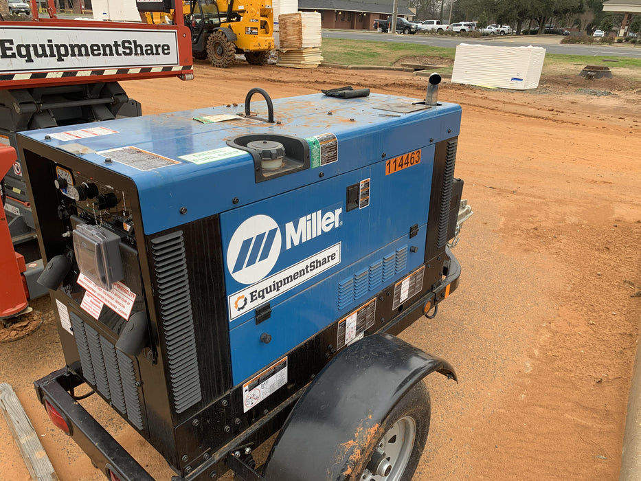 2020 Miller Electric BIG BLUE 400 Trailer Mounted Welder