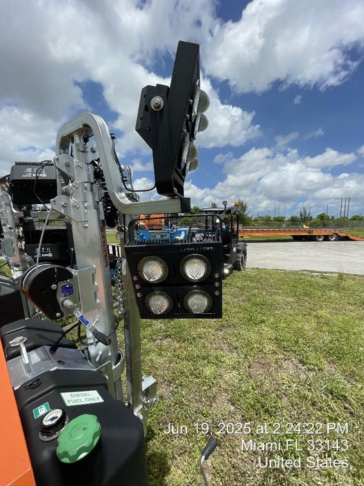 2023 Wanco WLTT-4MM4K Diesel, Deep Sea Controller, Shore Power Plug, Auto Start, (4) 350W LED Floodlights, 4kW Generator, 60 Gal Fuel Tank, 2" Ball, T3