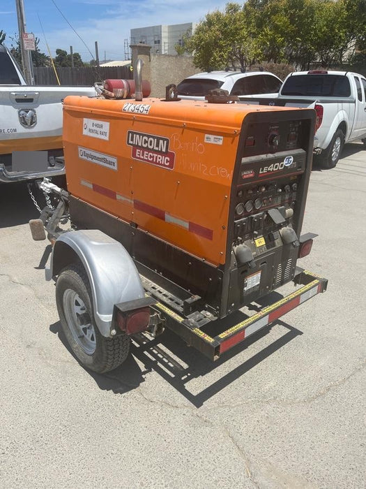 2022 Lincoln Electric LE400 Kubota V1505, Trlr, Cable Rack, Light Kit, ES Decals, T3