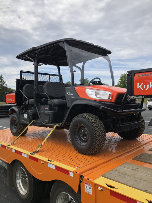 2022 Kubota RTV-X1140W-H Plastic Canopy, Windshield Acrylic Clear, LED Strobe Light, Wire Harness Kit, Back up Alarm