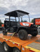 2022 Kubota RTV-X1140W-H Plastic Canopy, Windshield Acrylic Clear, LED Strobe Light, Wire Harness Kit, Back up Alarm