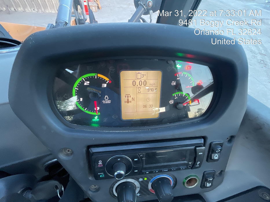 2018 Case 221F AC CAB COMPACT WHEEL LOADER 1.3-1.57 CUYD