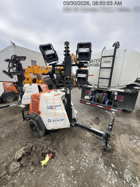 2024 Generac MLT2 Diesel, Flex Switch 120V Input, Powerzone Controller, 
(4) 320W LED Lights, 4kW Generator, 39.9 Gal Fuel Tank, 2" Ball, T3