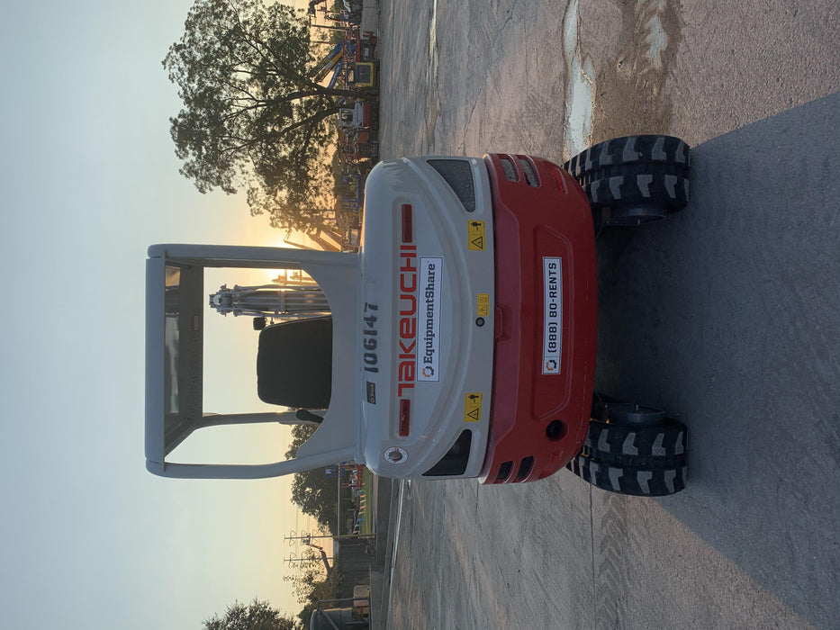 2020 Takeuchi TB235-2R Canopy, Rubber Tracks, Manual TAG QC