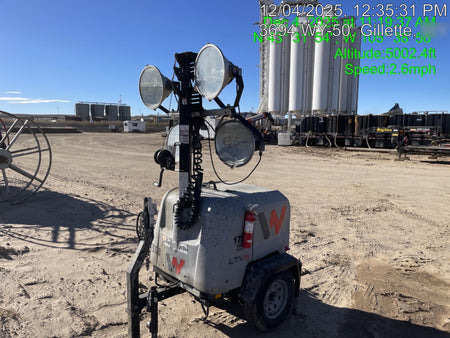 2018 Wacker Neuson LTV6L-MH Wacker Neuson LTV6L Mobile Light Tower w/Fuel Level Sensor Installed