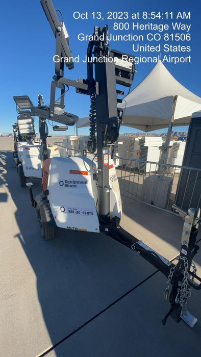 2023 Generac MLT2 Diesel, Flex Switch 120V Input, Powerzone Controller, (4) 320W LED Lights, 4kW Generator, 39.9 Gal Fuel Tank, 2" Ball, T3