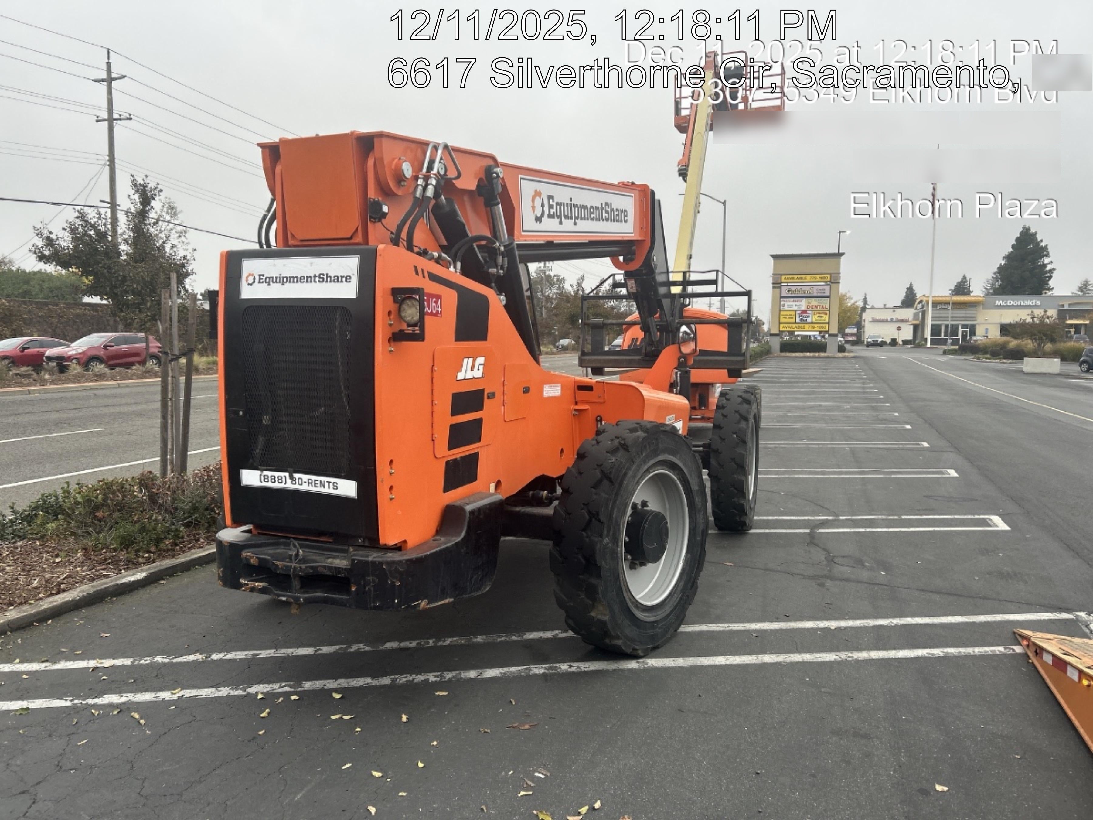 2020 Skytrak 8042 Cab/Heat/Air, Solid Tires, Work Lights, Beacon, Aux Hydraulics, Back up Alarm, Lifting Eye, ES Decals