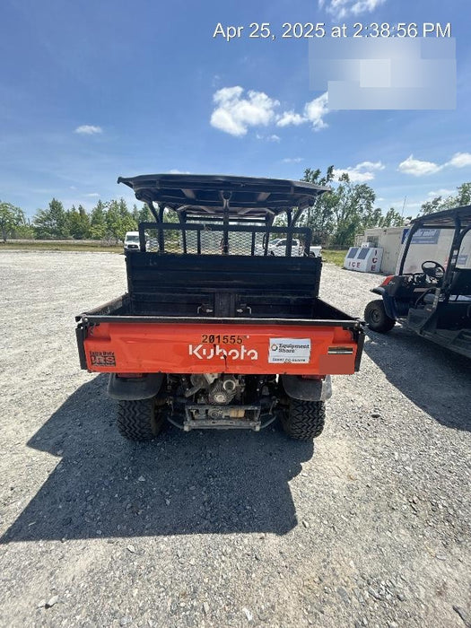 2022 Kubota RTV-X1140W-H Plastic Canopy, Windshield Acrylic Clear, LED Strobe Light, Wire Harness Kit, Back up Alarm