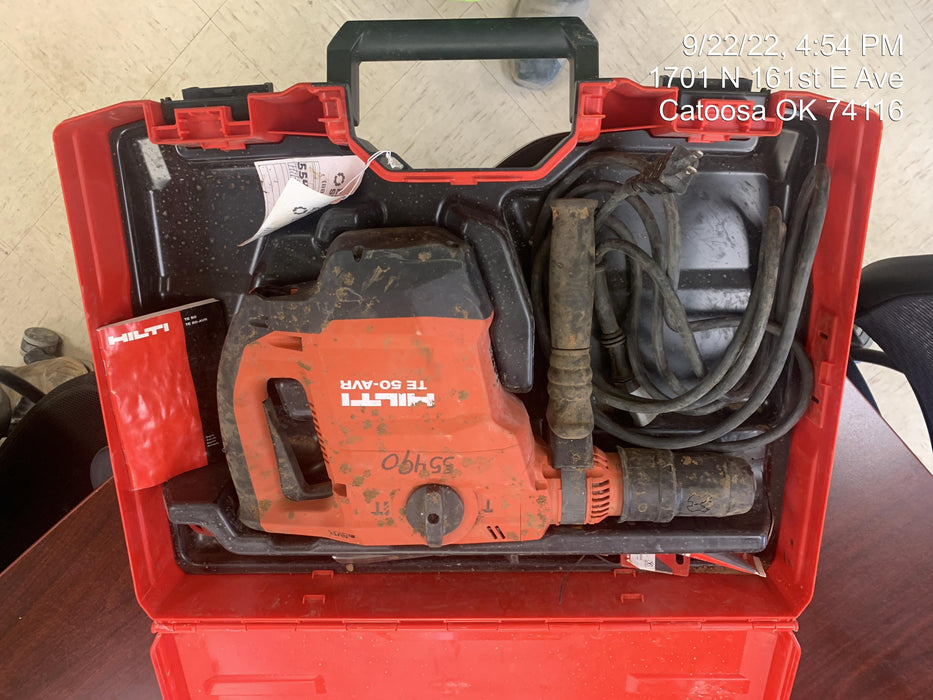 2019 HILTI TE 50-AVR
