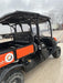 2021 Kubota RTV-X1140W-H Plastic Canopy, Windshield Acrylic Clear, LED Strobe Light, Wire Harness Kit, Back up Alarm