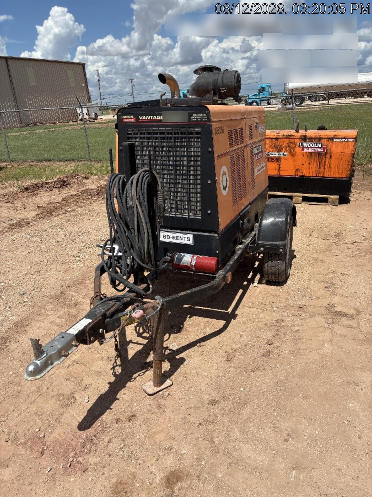 2021 Lincoln Electric Vantage 549X VANTAGE 549X READY-PAK 3 (EQUIPMENTSHARE)