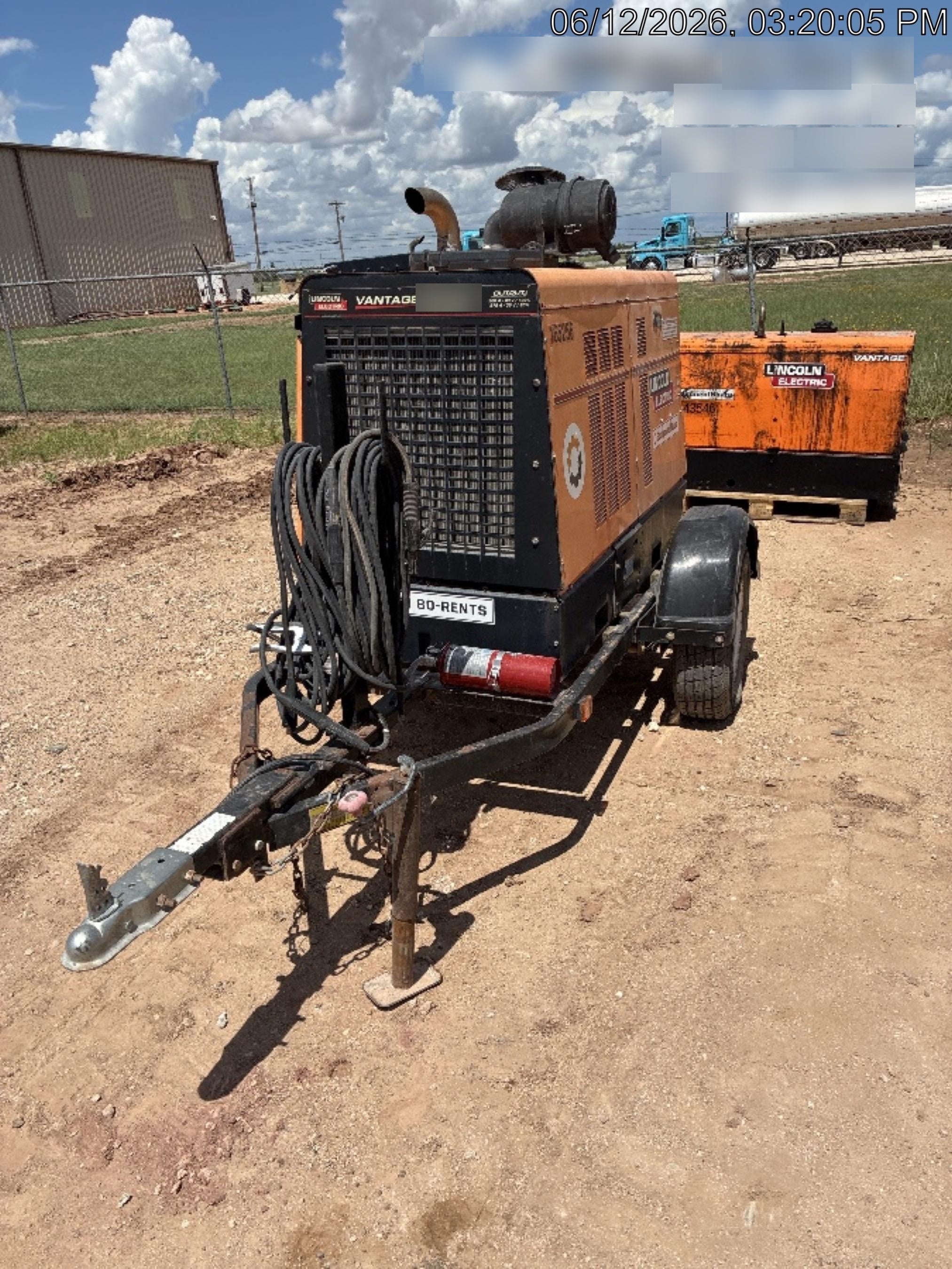 2021 Lincoln Electric Vantage 549X VANTAGE 549X READY-PAK 3 (EQUIPMENTSHARE)