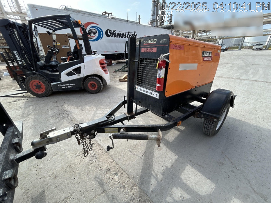 2022 Lincoln Electric LE400 Kubota V1505, Trlr, Cable Rack, Light Kit, ES Decals, T3