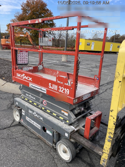 2018 Skyjack SJIII-3219 Standard Rental Specs