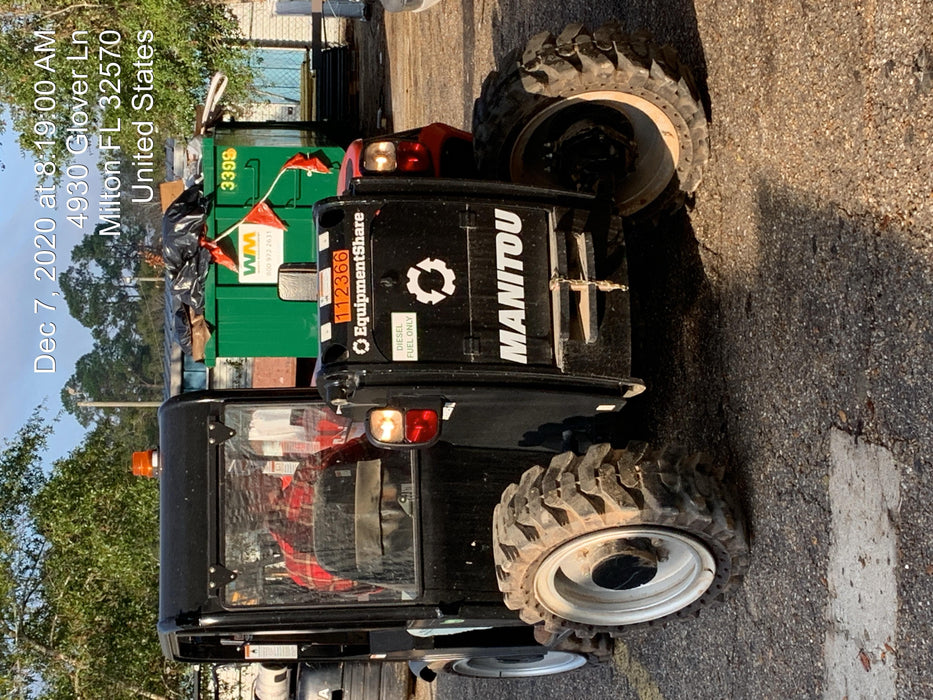 2020 Manitou MTA5519 Canopy, Solid Tires, Work Lights, Beacon, Aux Hydraulics, Back up Alarm, Mirrors, ES Keypad