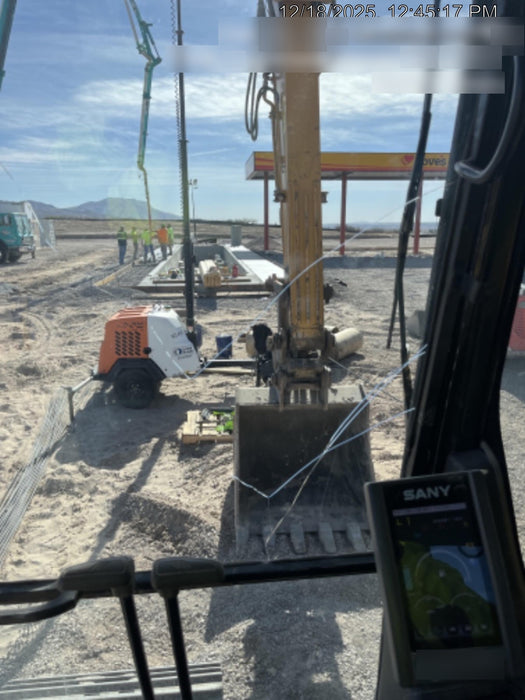 Sany SY215 24/36/48" Buckets, Hydraulic QC