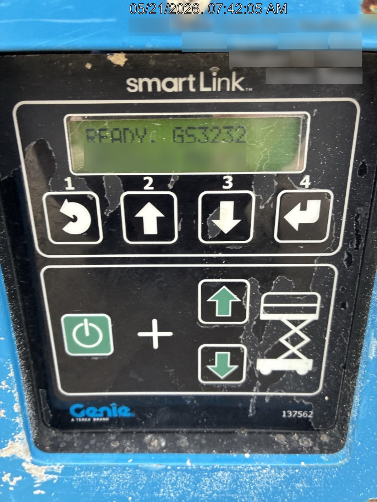2019 Genie GS-3232 Standard Options