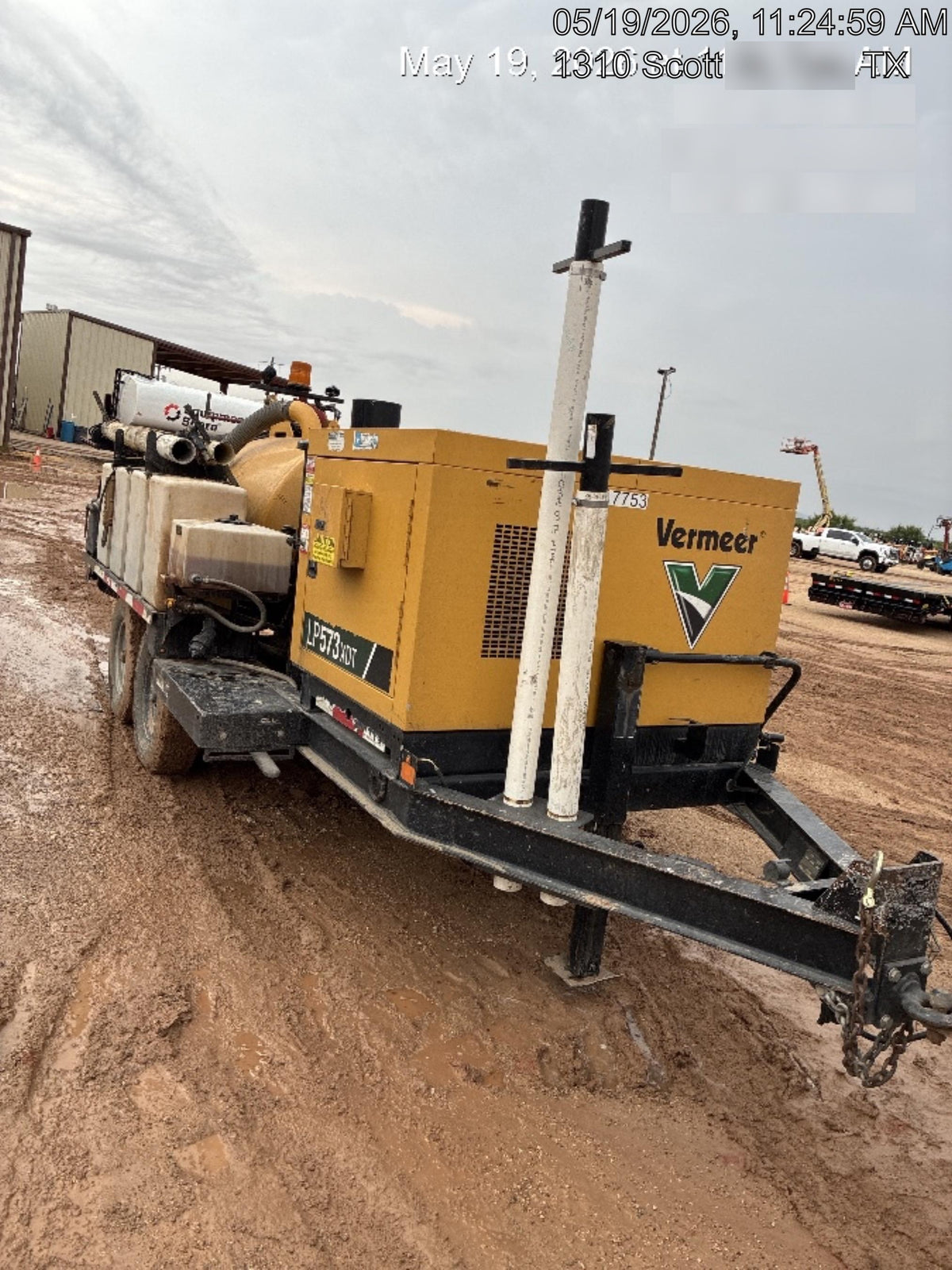 2023 Vac-Tron LP573XDT T4 Koehler Diesel Engine, 500 Gallon Debris Tank, x2 100 Gallon Water Tanks