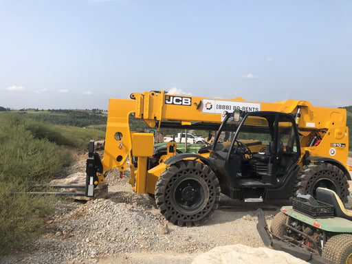 2020 JCB 510-56 Canopy, Solid Tires, Work Lights, Beacon, Aux Hydraulics, Back up Alarm, Lifting Eye, ES Decals