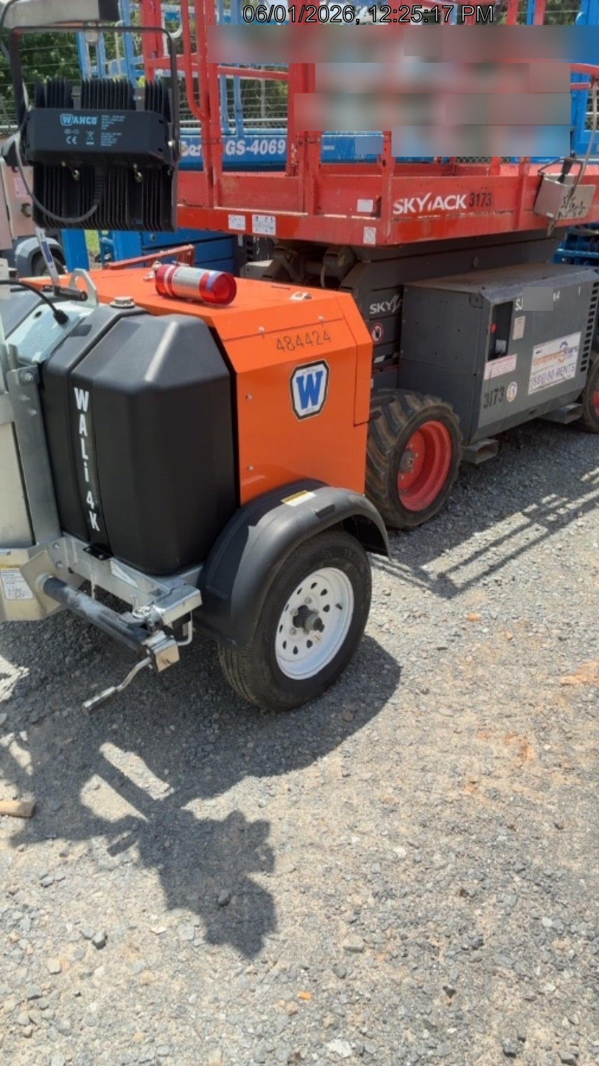 2024 Wanco WLTT-4MM4K Diesel, Mitsubishi L2E, 9.0HP @1800 rpm, Deep Sea Controller, Shore Power Plug, Auto Start, (4) 350W LED Floodlights, 4kW Generator, 60 Gal Fuel Tank, 2" Ball, T3