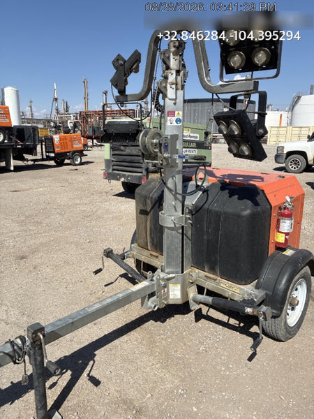 2024 Wanco WLTT-4MM4K Diesel, Deep Sea Controller, Shore Power Plug, Auto Start, (4) 350W LED Floodlights, 4kW Generator, 60 Gal Fuel Tank, 2" Ball, T3