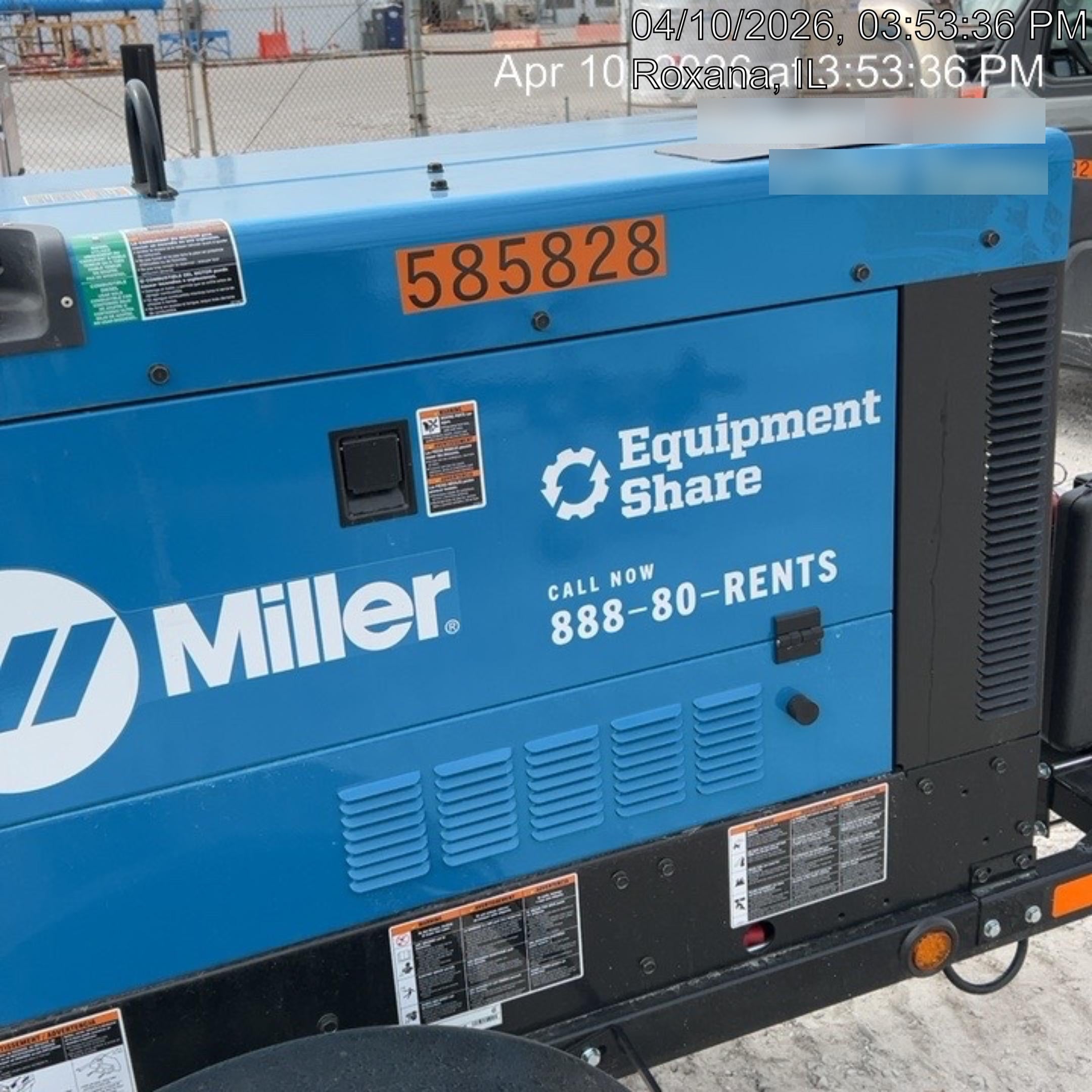 2025 MILLER ELECTRIC BIG BLUE 400