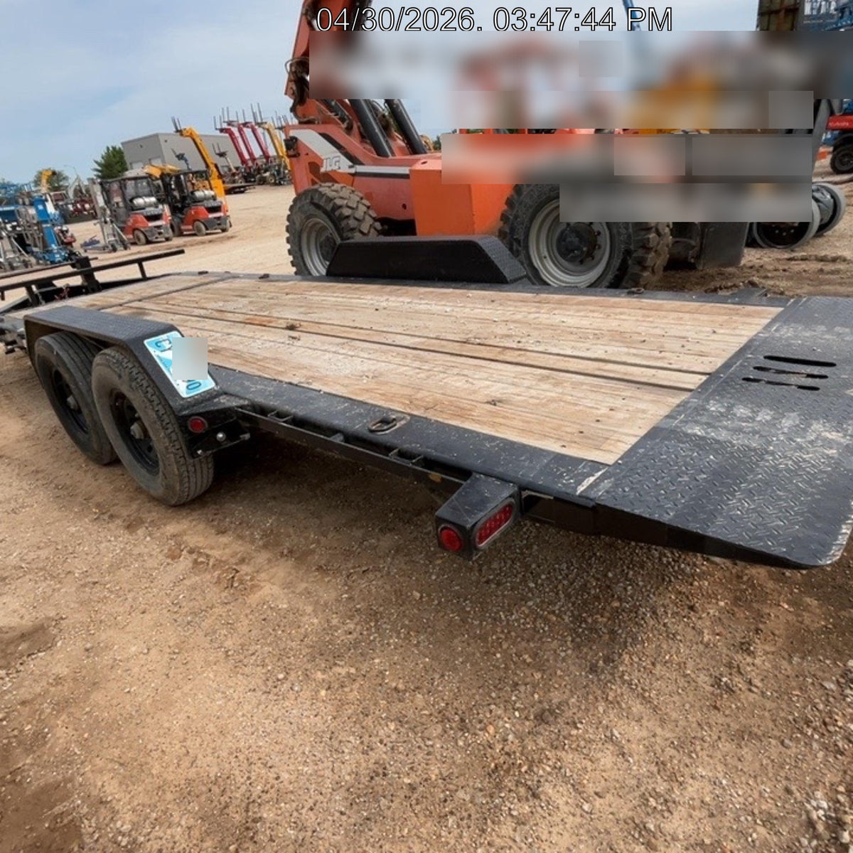 2022 LOADTRAIL Tilt-Deck Rental Trailer