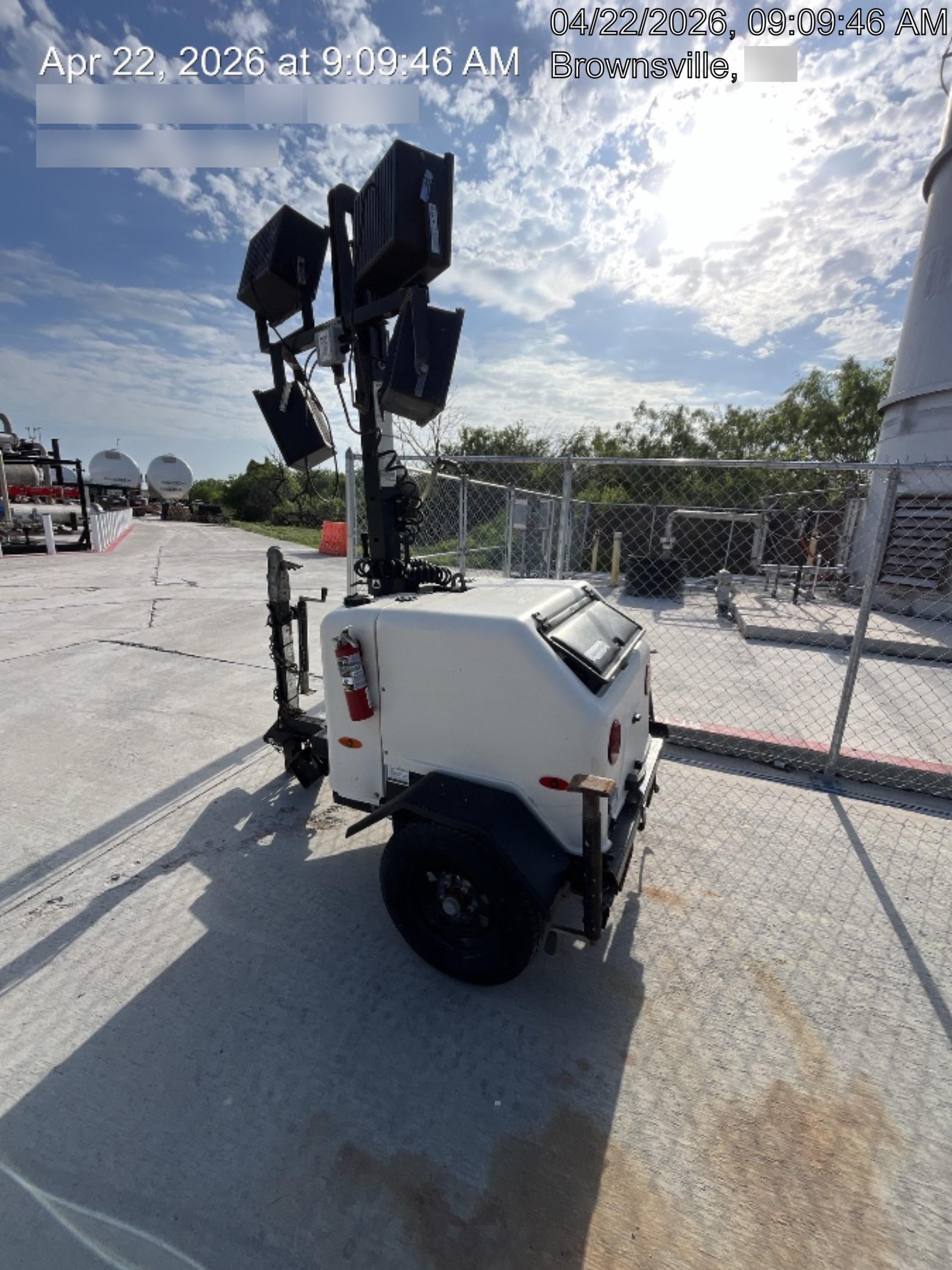 2020 Genie RL4 6kW Light Plant - Metal Halide