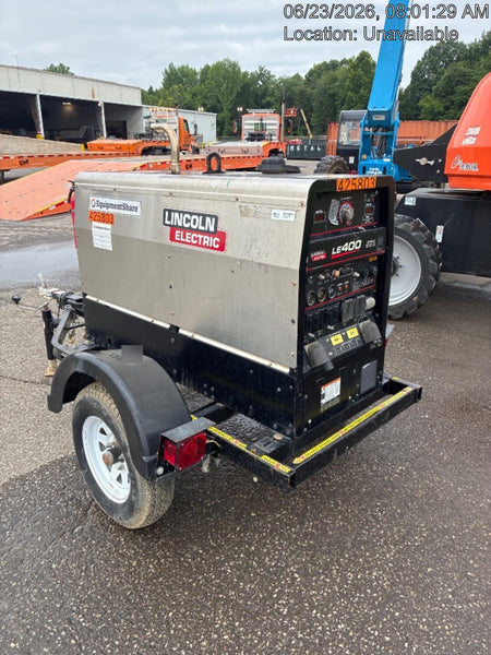 2024 Lincoln Electric LE400 Kubota V1505, Trlr, Cable Rack, Light Kit, ES Decals, T3