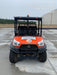 2021 Kubota RTV-X1140W-H Plastic Canopy, Windshield Acrylic Clear, LED Strobe Light, Wire Harness Kit, Back up Alarm